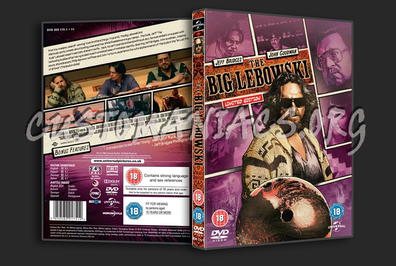 The Big Lebowski dvd cover