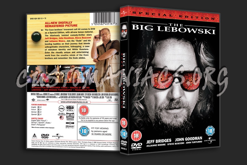 The Big Lebowski dvd cover