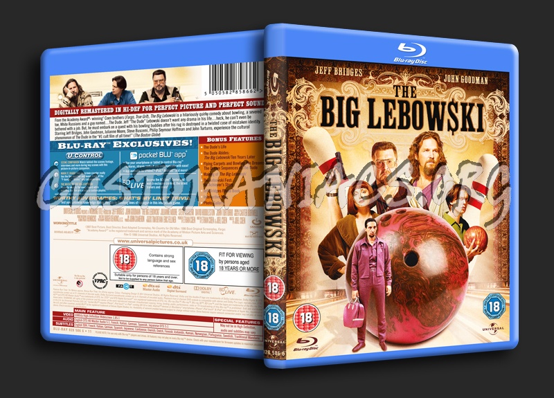 The Big Lebowski blu-ray cover