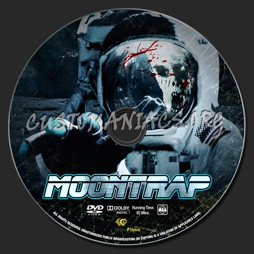 Moontrap dvd label