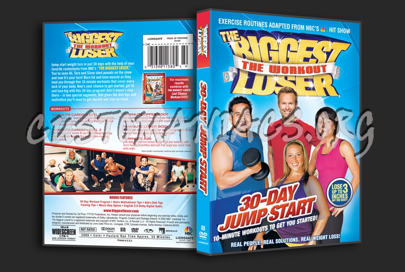 The Biggest Loser 30-Day Jump Start dvd cover