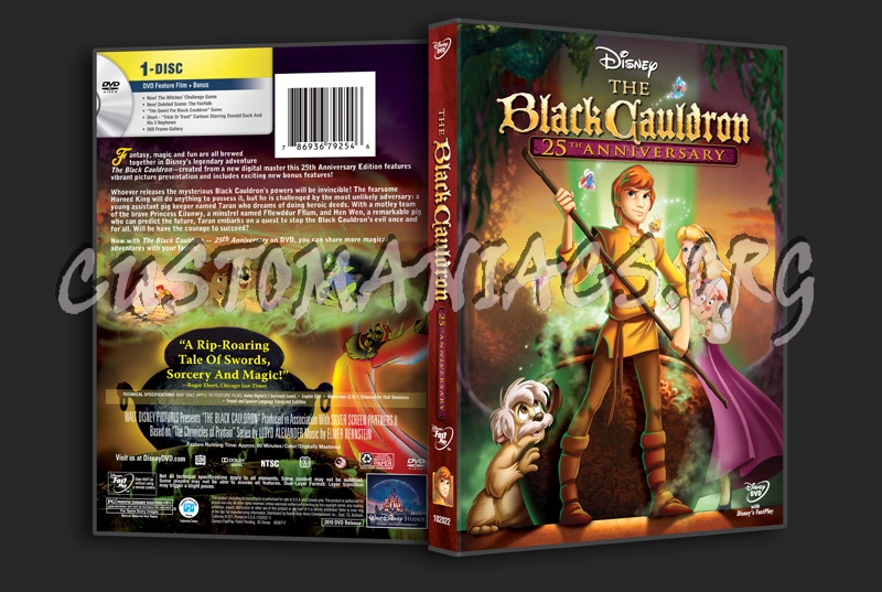 The Black Cauldron dvd cover