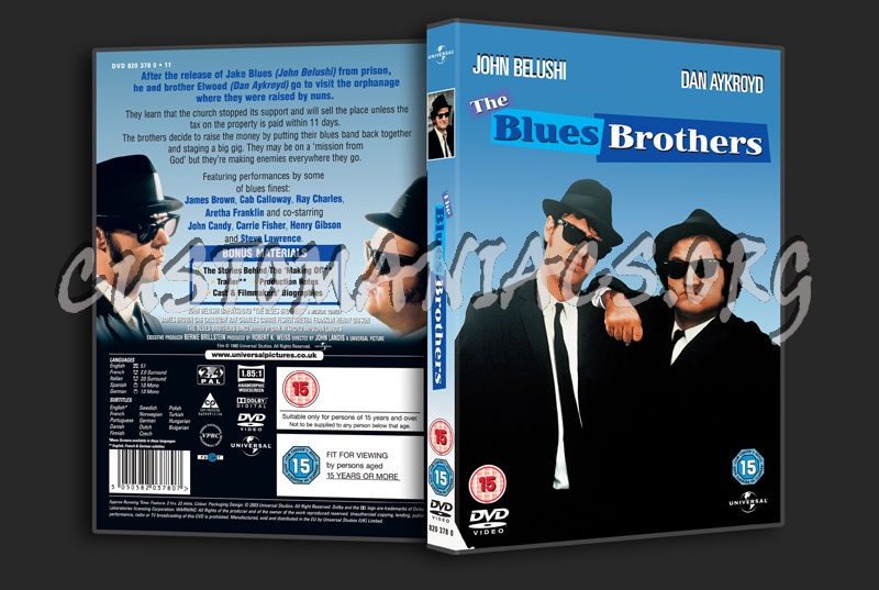 The Blues Brothers dvd cover