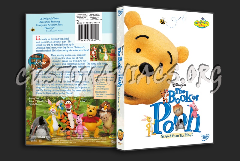 The Book of Pooh Stories From the Heart dvd cover