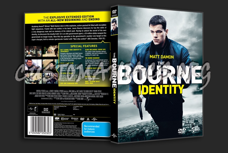 The Bourne Identity dvd cover