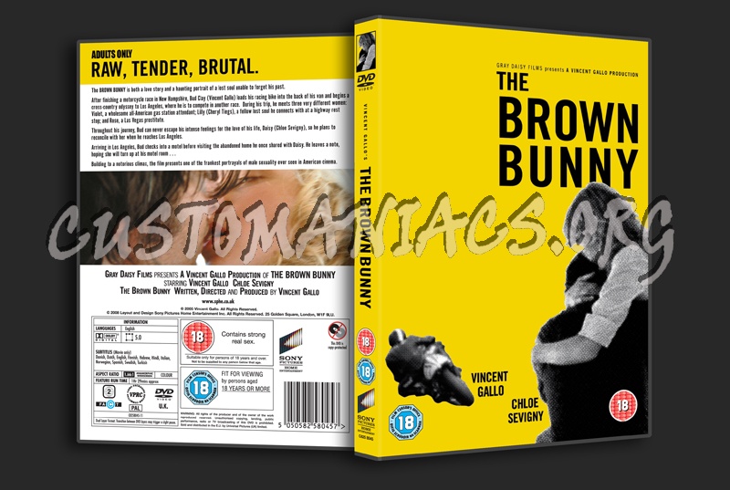 The Brown Bunny dvd cover
