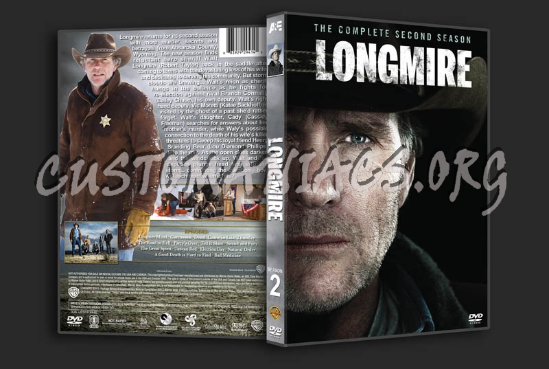 Longmire - Season 2 dvd cover