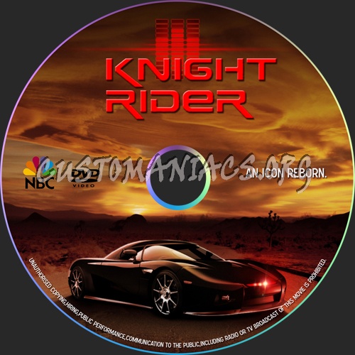 Knight Rider dvd label