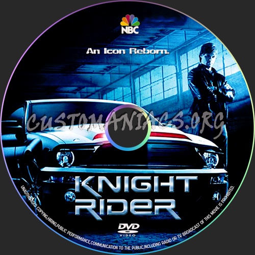 Knight Rider dvd label