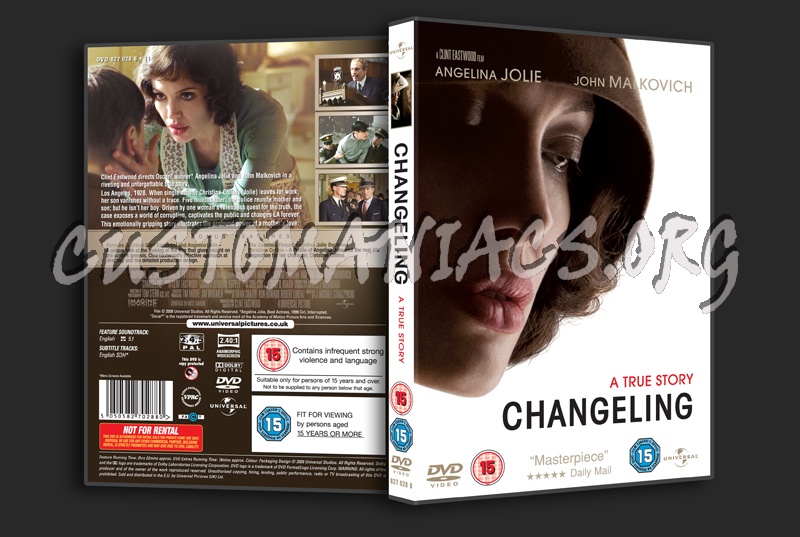 Changeling dvd cover