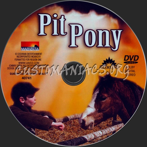 Pit Pony dvd label
