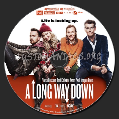 A Long Way Down dvd label