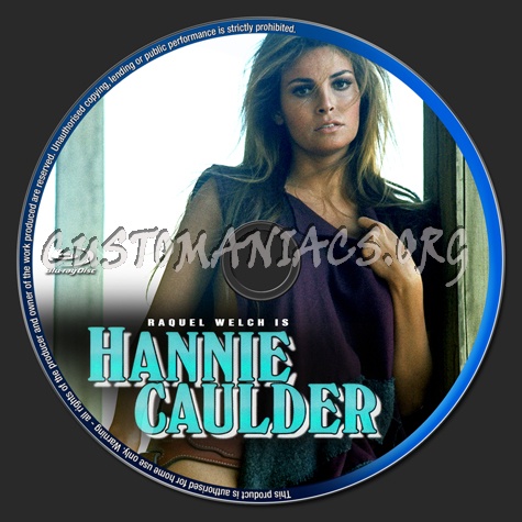 Hannie Caulder blu-ray label