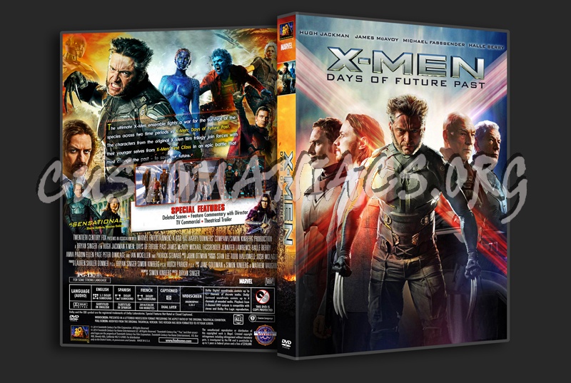 X-Men Days of Future Past dvd cover