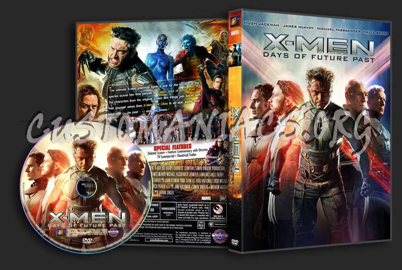 X-Men Days of Future Past dvd cover