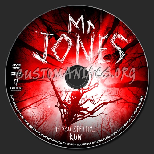Mr. Jones dvd label