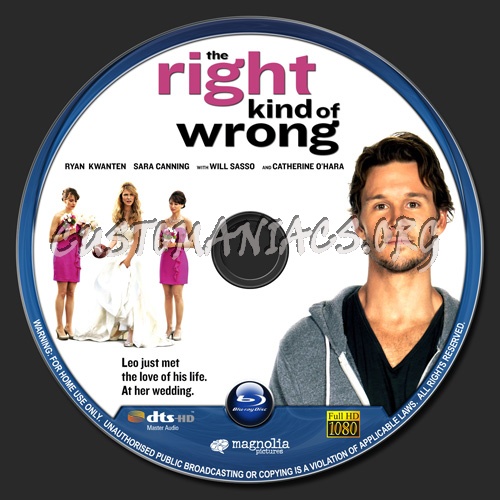 The Right Kind Of Wrong blu-ray label