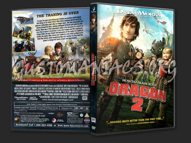 How to Train Your Dragon 2 (2014) dvd cover