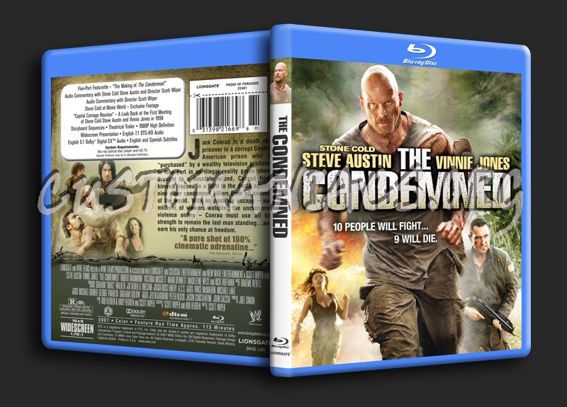 The Condemned blu-ray cover