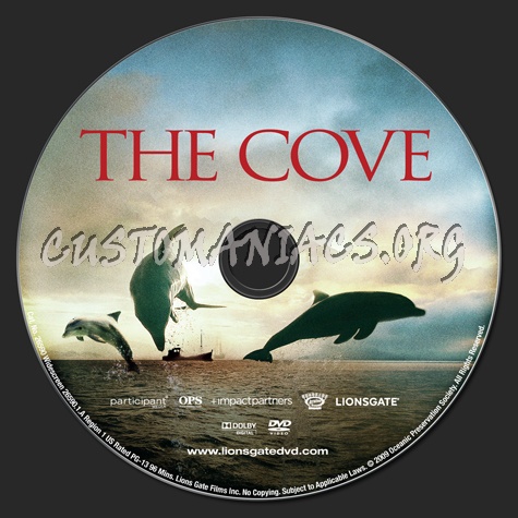 The Cove dvd label