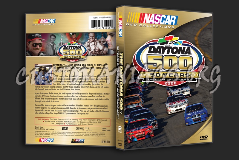 The Daytona 500 50 Years of the Great American Race dvd cover