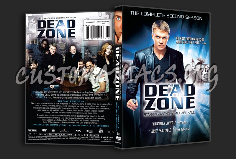 The Dead Zone Season 2 dvd cover