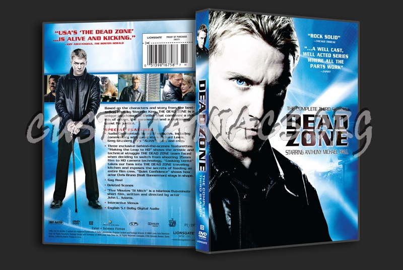 The Dead Zone Season 3 dvd cover