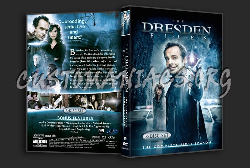 The Dresden Files Season 1 dvd cover