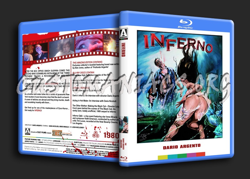 Inferno blu-ray cover