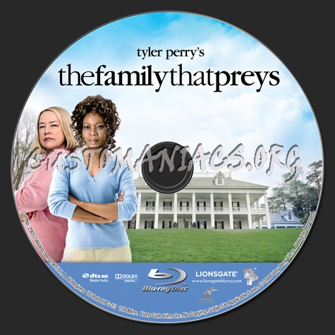 The Family That Preys blu-ray label