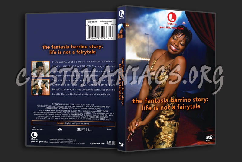 The Fantasia Barrino Story dvd cover