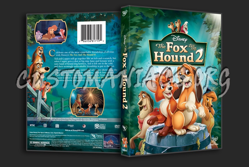 The Fox and the Hound 2 dvd cover
