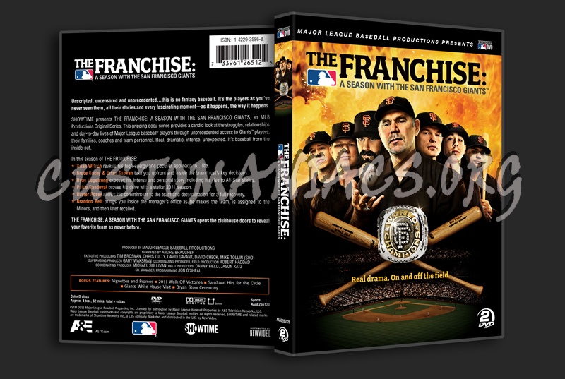 The Franchise: A Season with the San Francisco Giants dvd cover