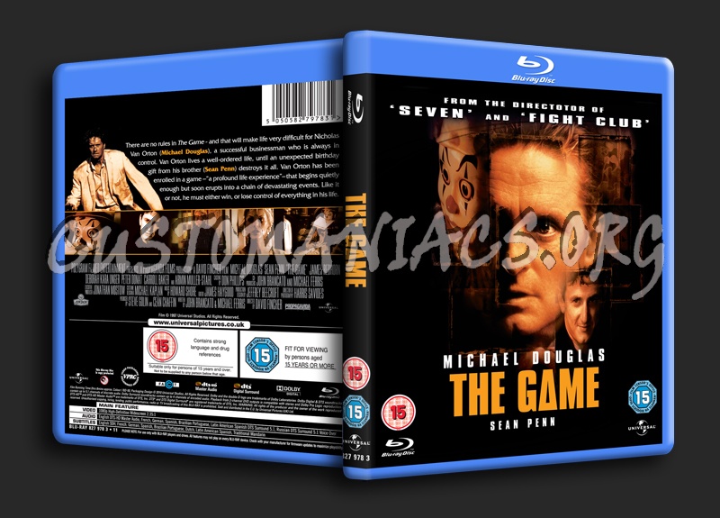 The Game blu-ray cover