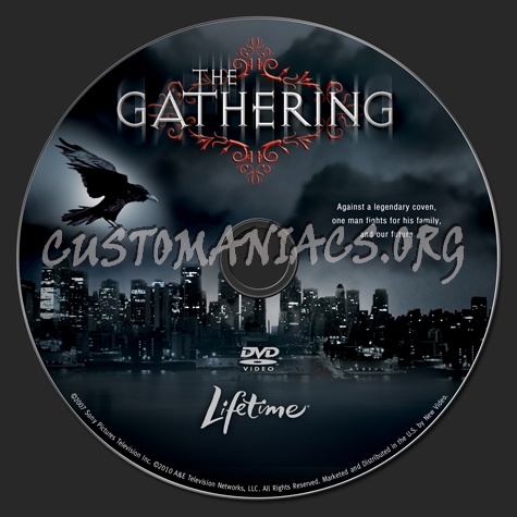 The Gathering dvd label