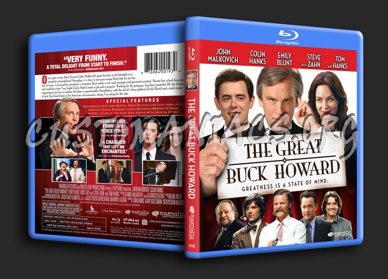 The Great Buck Howard blu-ray cover