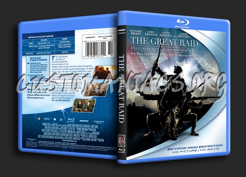 The Great Raid blu-ray cover