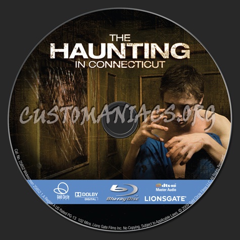 The Haunting in Connecticut blu-ray label