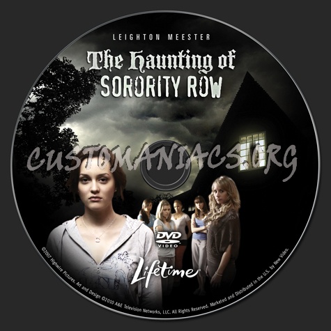 The Haunting of Sorority Row dvd label