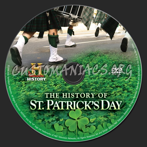The History of St. Patrick's Day dvd label