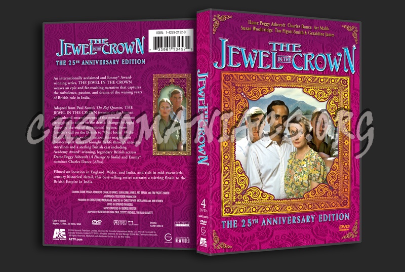 The Jewel in the Crown dvd cover