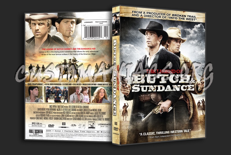 The Legend of Butch and Sundance dvd cover