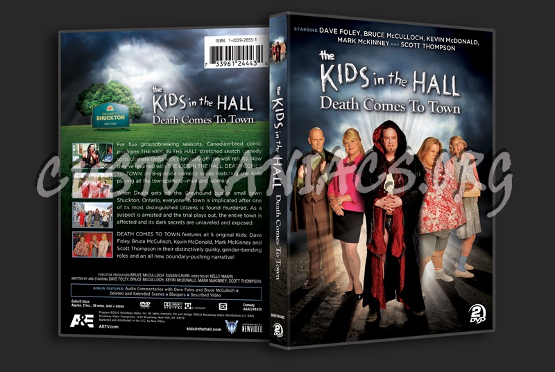 The Kids in the Hall: Death Comes to Town dvd cover