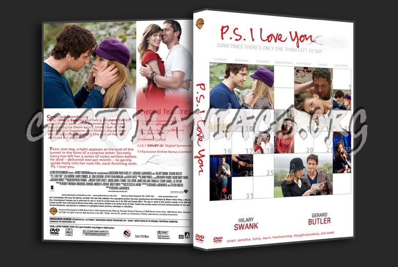 P.S. I Love You dvd cover