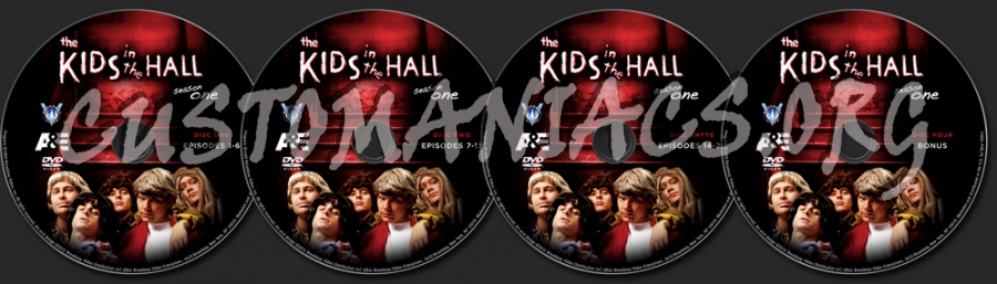 The Kids in the Hall Season 1 dvd label