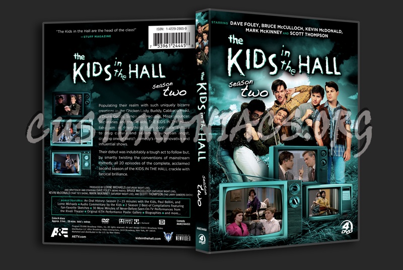 The Kids in the Hall Season 2 dvd cover