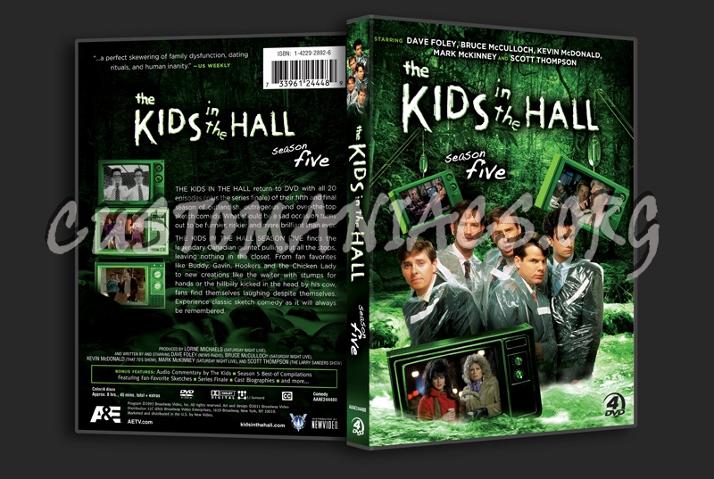 The Kids in the Hall Season 5 dvd cover