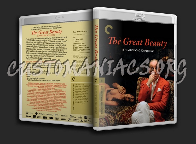 702 - The Great Beauty blu-ray cover