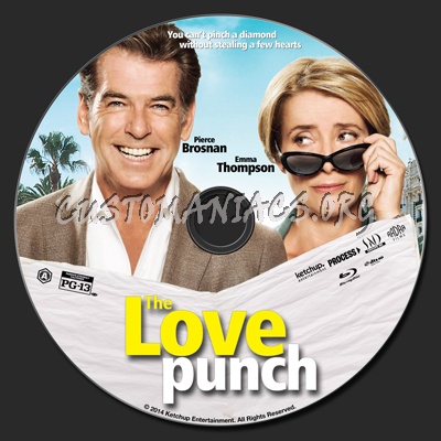 The Love Punch blu-ray label
