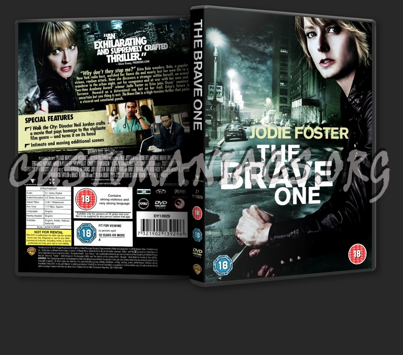 The Brave One dvd cover